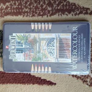 New Derwent 12 Watercolor Pencils
